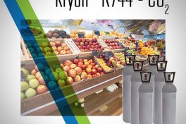 Gas lạnh R744 cho nạp tủ mát