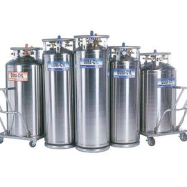 N2 lỏng dạng bình lỏng và bồn chứa
