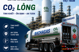 CO2 lỏng tại Cần Thơ, An Giang, Đồng Tháp, Vĩnh Long, Bến Tre, Kiên Giang, Cà Mau, Bạc Liêu, Sóc Trăng, Hậu Giang, Trà Vinh | Bachagas