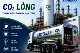 ផ្គត់ផ្គង់ CO2 រាវ នៅកម្ពុជា | BACHAGAS