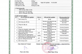 Công bố CO2 thực phẩm.